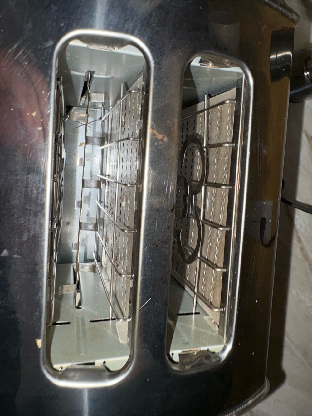Mickey Mouse 'Mornin'' Chrome Toaster vintage - Picture 6 of 9